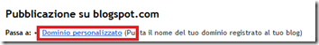 comprare dominio Blogger