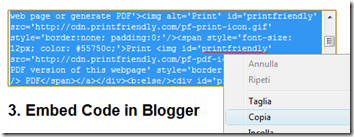 PrintFriendly su Blogger PrintFriendly su Blogger